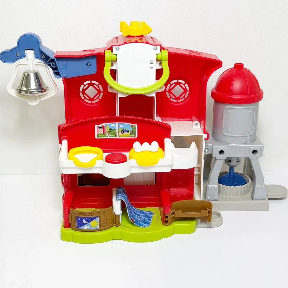 Fisher-Price Little People Caring for Animals Farm Barn Playset Horse Pig Cow